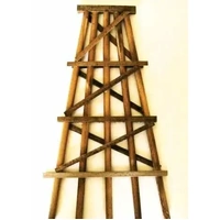 Walthers - HO 5 Large 7" Timber Bridge supports