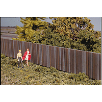 Walthers - HO - Wood Fencing 3x37.5cm - 933-3521