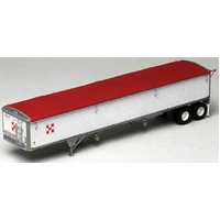 Walthers - HO Cornerstone Kit 43' Grain Trailer Purina Red