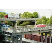 Walthers - HO Cornerstone Highway Overpass 50ft w/pier