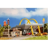 Walthers - HO Cornerstone McDonald's With McCafe