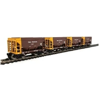 Walthers - HO 24'Taco Ore Car 4-pack GN