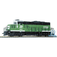 Walthers - HO Trainline EMD GP9M Burlington Northern Green/White