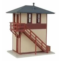 Walthers - HO Cornerstone HO Trackside Signal Tower Built up