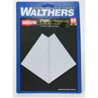Walthers - HO Cornerstone Kit DT Truss Bridge Wings Pair