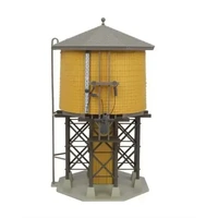Walthers - HO Cornerstone Kit Wood Water Tank Ochre Built Up