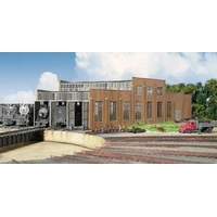 Walthers - HO Cornerstone Kit Modern 3 Stall Roundhouse