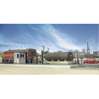Walthers - HO Cornerstone Kit Diesel Fueling Facility