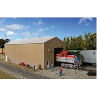 Walthers - HO Cornerstone Kit Modern Single Track Engine Shed