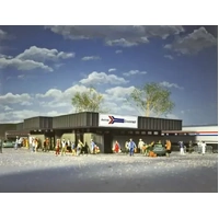 Walthers - HO Cornerstone Kit Amtrak(R) Station