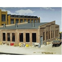 Walthers - HO Cornerstone Kit 3 Stall Roundhouse 10 deg.Spacing
