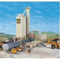 Walthers - HO Cornerstone Kit Black Gold Asphalt Plant