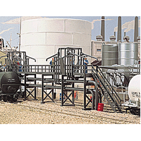 Walthers - HO Cornerstone Kit Oil Loading Platform