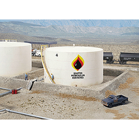 Walthers - HO Cornerstone Kit Oil Storage Tank Wide