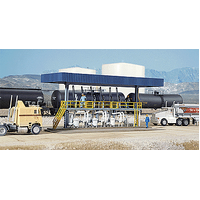 Walthers - HO Cornerstone Kit Tanker Truck Loading Rack