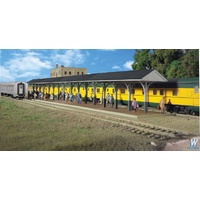 Walthers - HO Cornerstone Kit Station/Shed/Platform