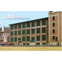 Walthers - HO Cornerstone Kit Fireproof strge/Transfer Background Bldg