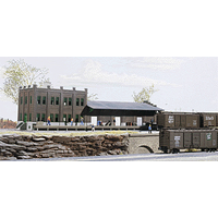 Walthers - N Cornerstone Kit Water Street Freight Terminal