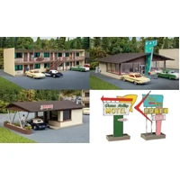 Walthers - HO Vintage Motel w/Office & Restaurant