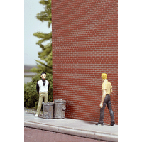 Walthers - HO Light Red Brick Sheets (4)