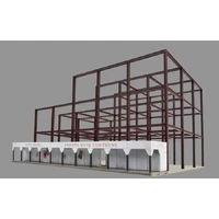 Walthers - HO Skyscaper Construction Site