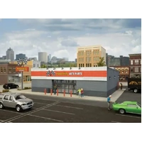 Walthers - HO Auto Parts Store - Kit