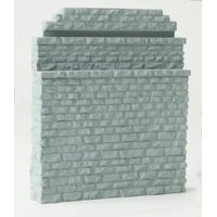 Walthers - HO Double Track Stone Abutment