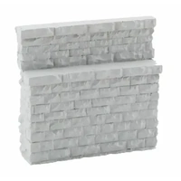 Walthers - HO Single Track Low Stone Abutment