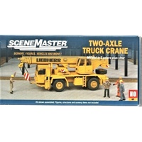 Walthers - HO 2-Axle Crane Yellow - Kit