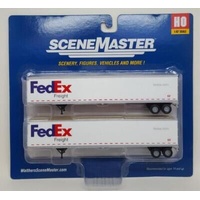 Walthers - HO 53'Trailer FedEX Freight (2pack)