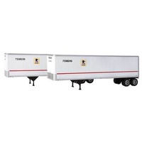 Walthers - HO 40'Trailer USPS Freight (2 pack)