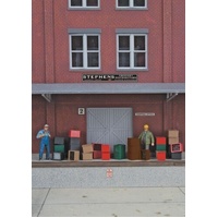 Walthers - N gauge Bev.Crates, Bottles (80)