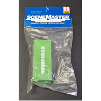 Walthers - HO 20' Rib Container Evergreen