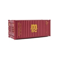 Walthers - HO 20' RS Container MSC Brown