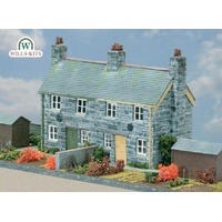 Peco - Wills Kits - HO Semi-detached Stone Cottages - W-CK21
