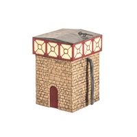 Water Tower with Stone Base