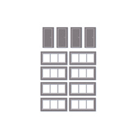4 Doors,8 Windows Detail Pack
