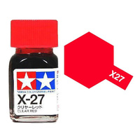 Tamiya - Clear Red Gloss - Enamel 10ml - 80027-000