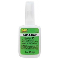 Zap Cyanoacrylate Glue 1Oz Medium Green