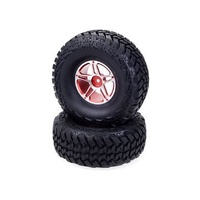 ZD Racing - Pirates 1.9inch 1/10 Crawler car Tires Red