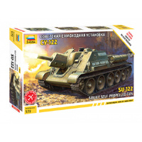 Zvezda - 5043 1/72 Soviet self propelled gun SU-122 Plastic Model Kit